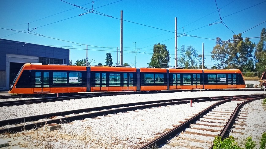 Alstom introduces the Citadis X05 tram to Athens
